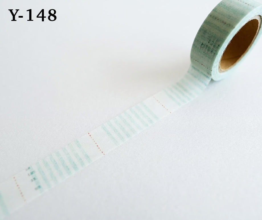 Yohaku Masking Tapes: Y-138 - Y-162