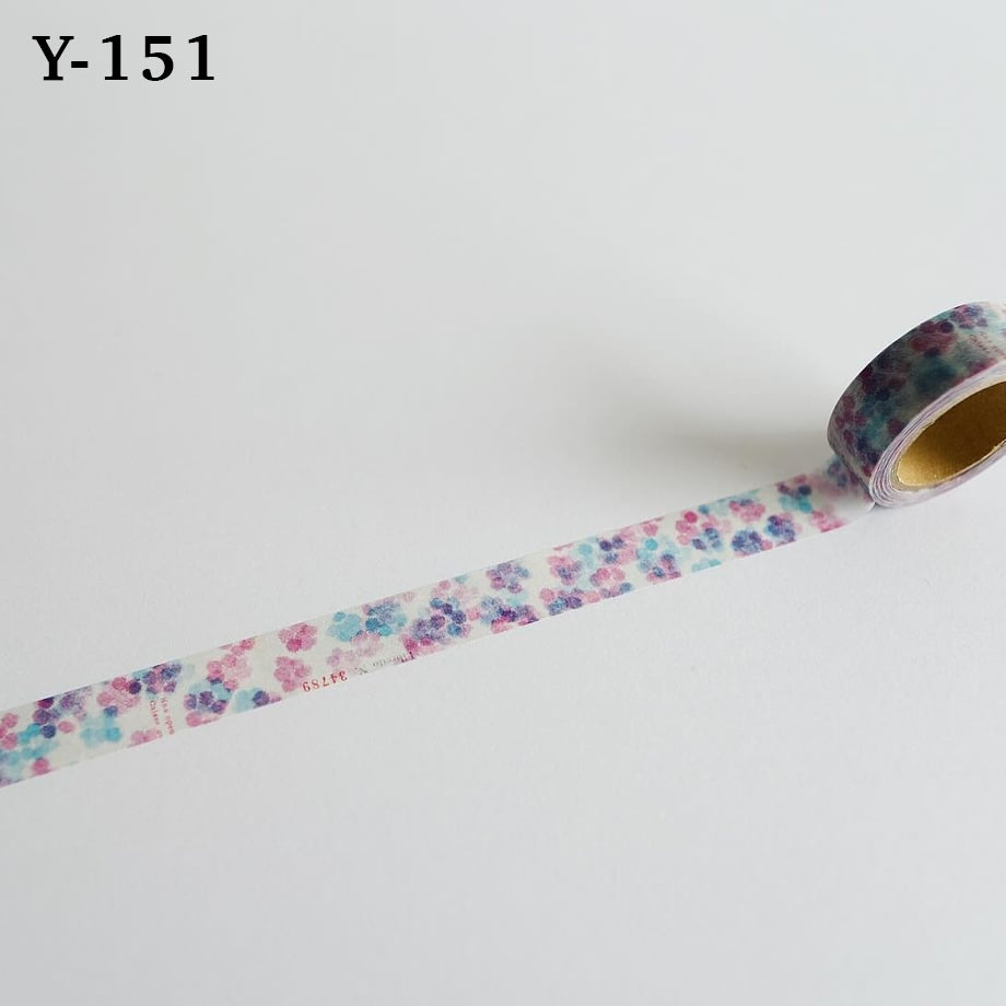 Yohaku Masking Tapes: Y-138 - Y-162