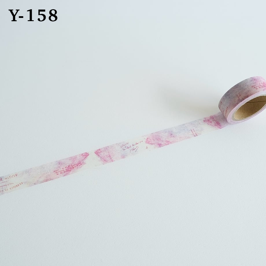 Yohaku Masking Tapes: Y-138 - Y-162