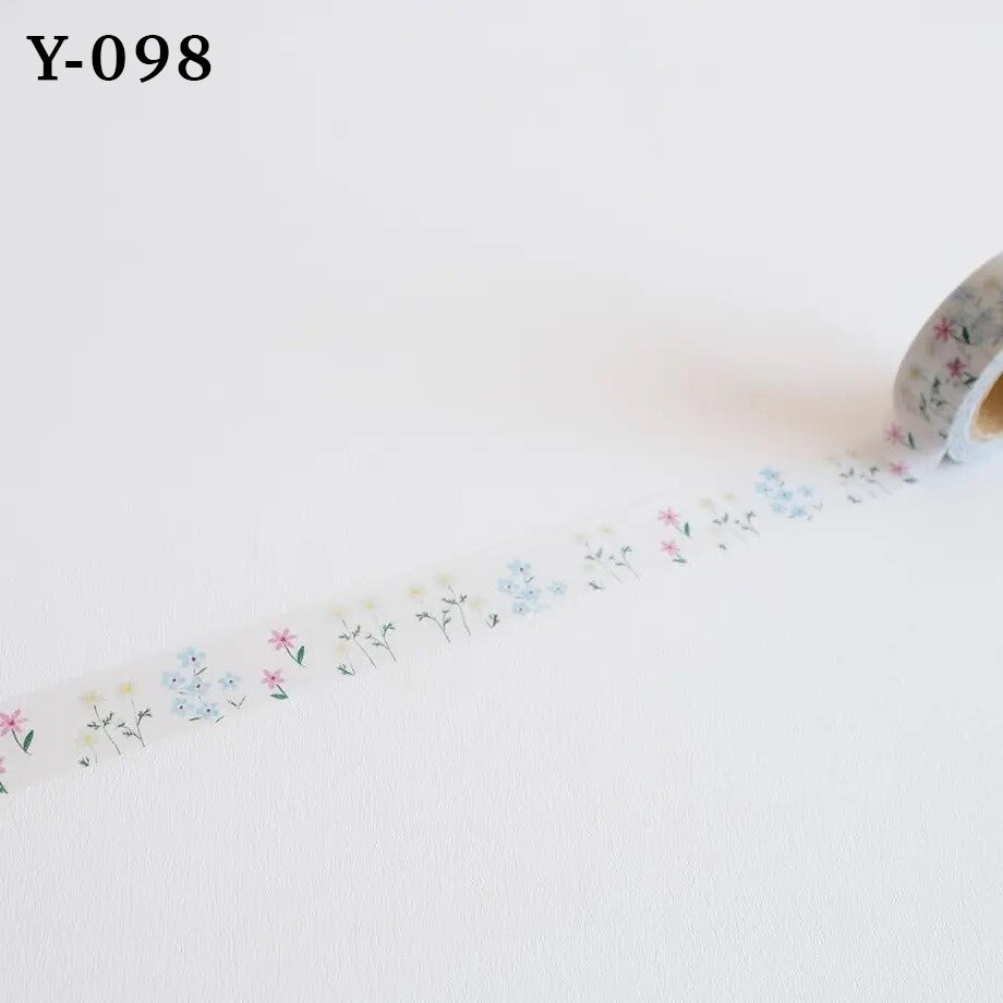 Yohaku Masking Tapes: Y-091 - Y-137