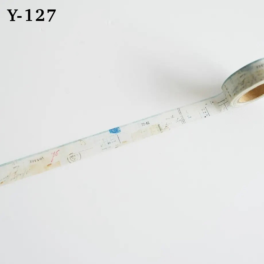 Yohaku Masking Tapes: Y-091 - Y-137