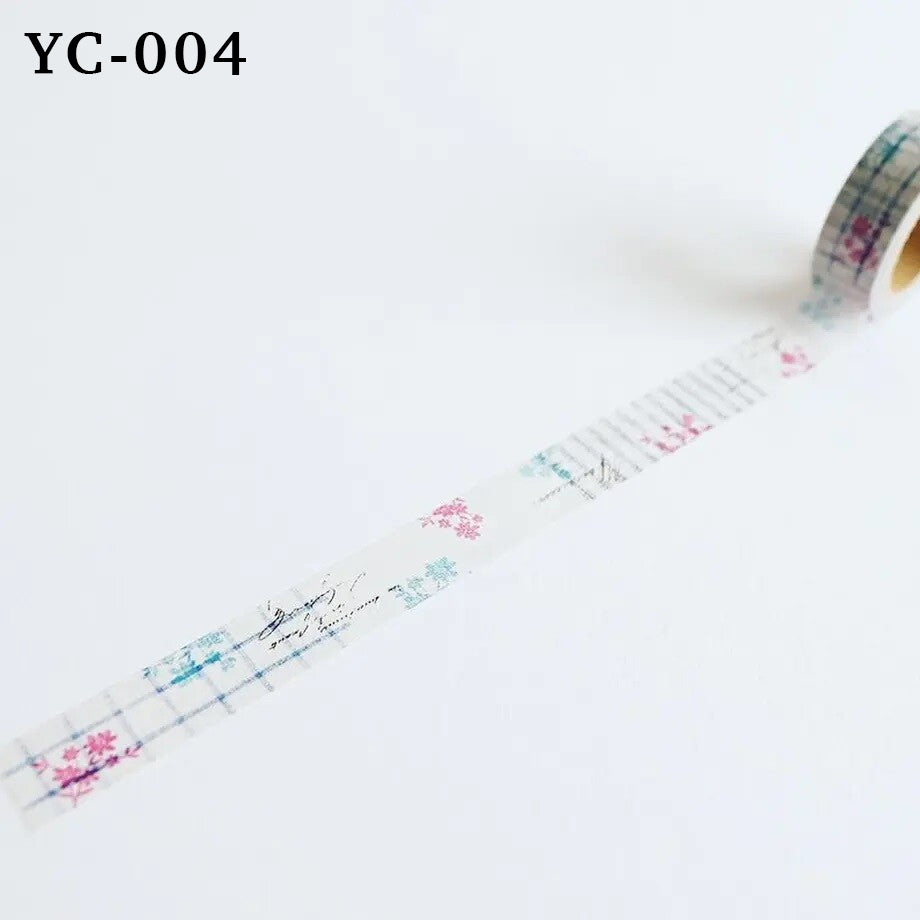 Yohaku Masking Tapes: YC-001 to YC-004