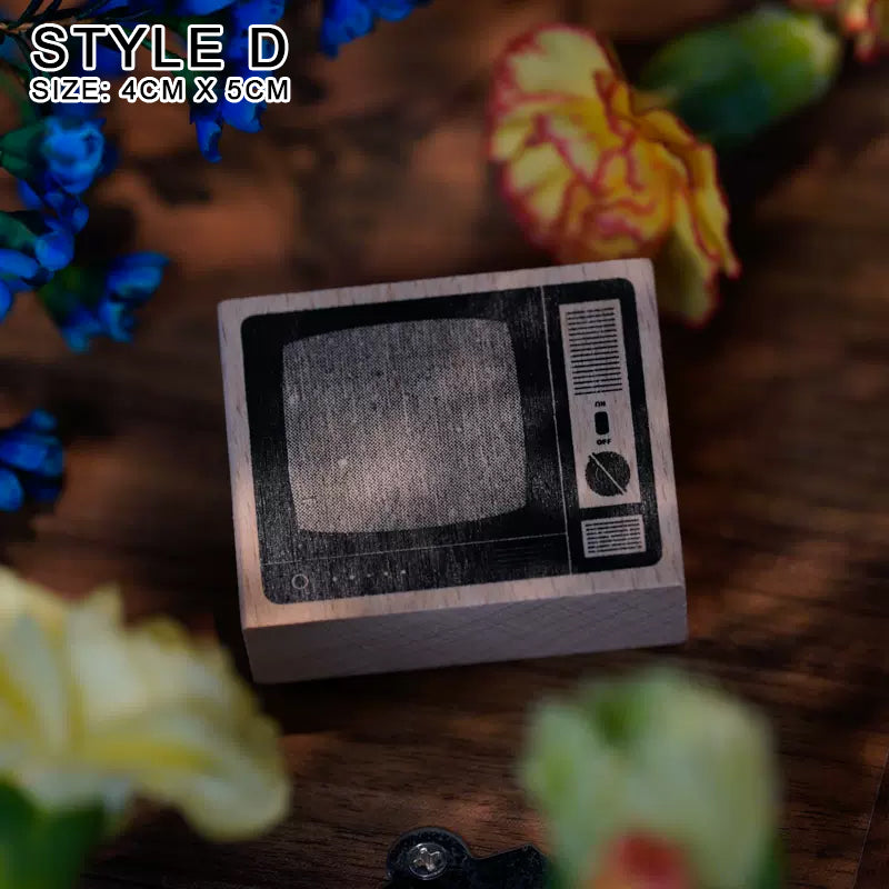 Yowoo Studio Rubber Stamp: Retro Frames