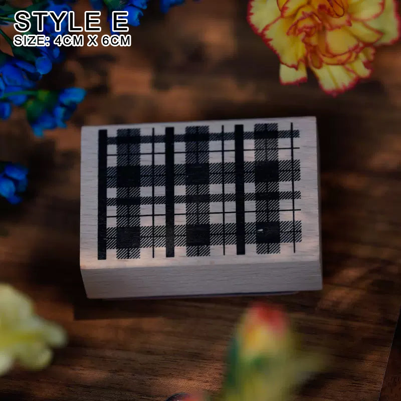 Yowoo Studio Rubber Stamp: Retro Frames