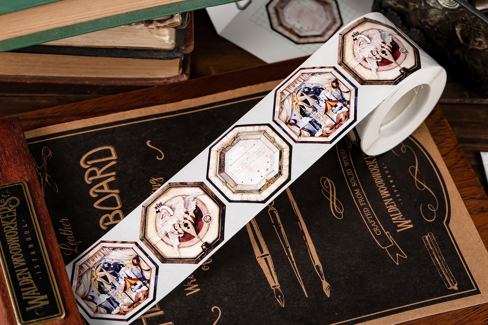 Reco Studio Sticker Seals: Swan Village