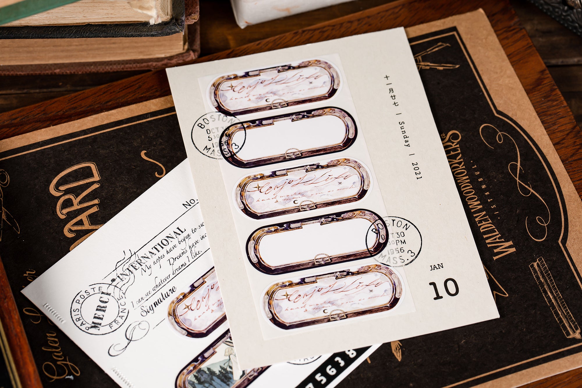 Reco Studio Sticker Seals: Embroidery Frame