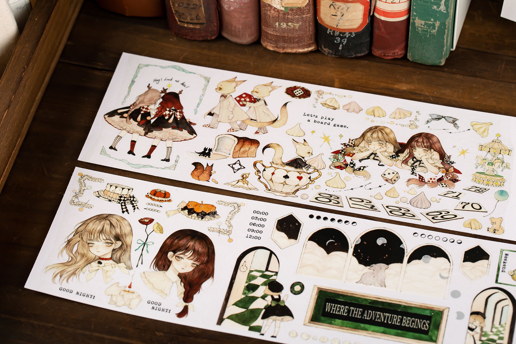 Reco Studio Masking Tape: Twin Tales