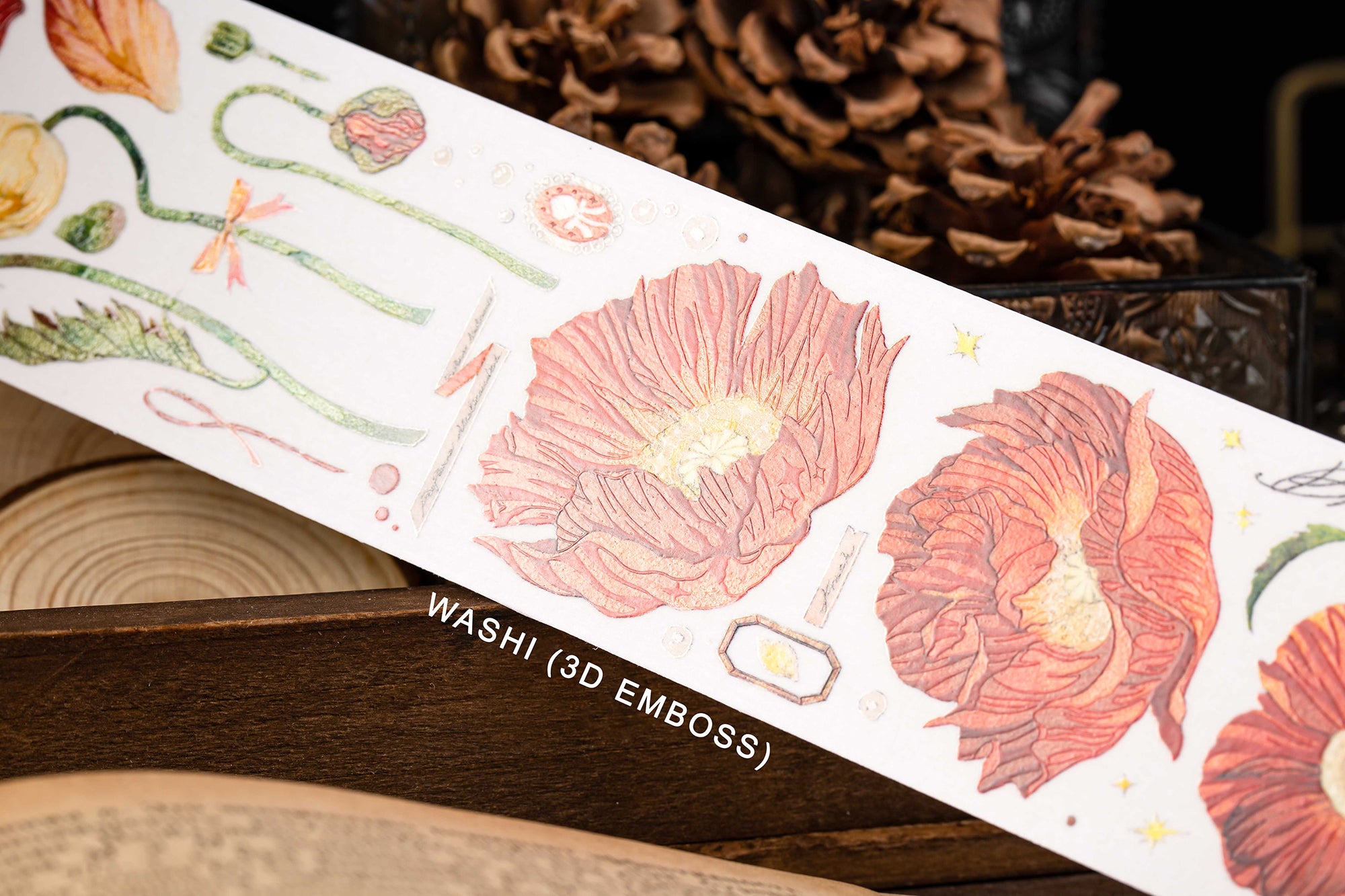 Reco Studio Masking Tape: Poppy