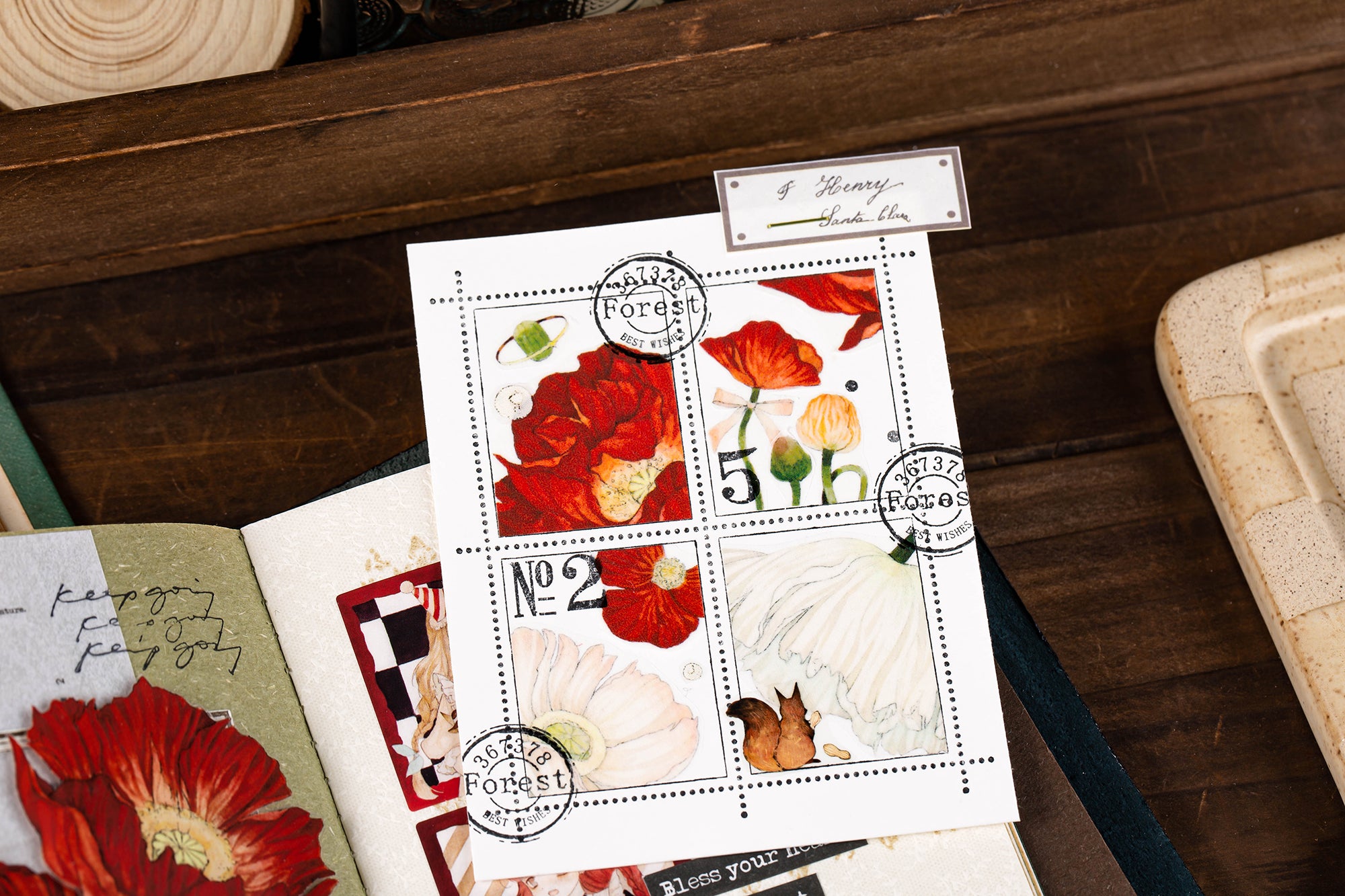 Reco Studio Masking Tape: Poppy