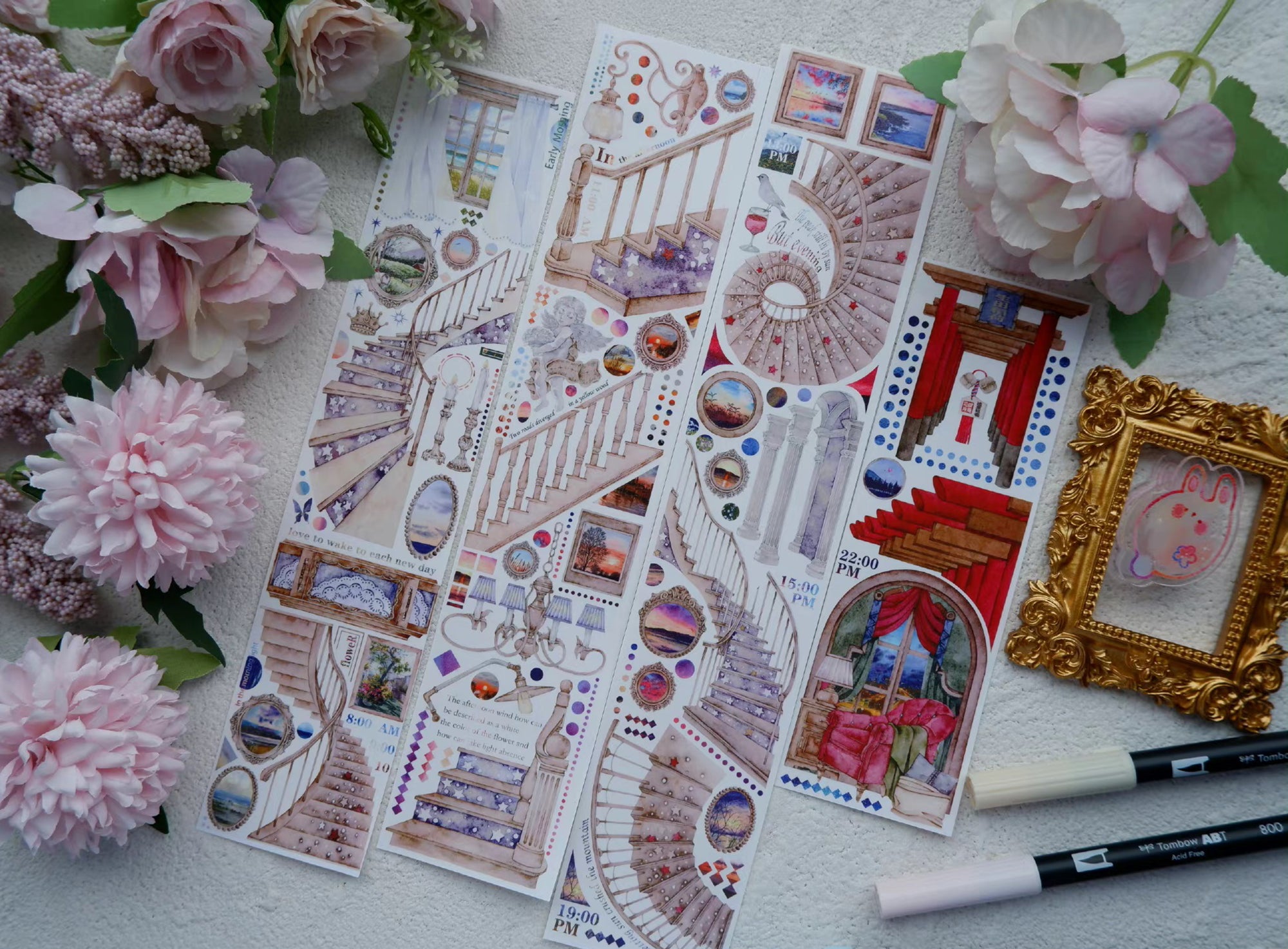 703 Studio Masking Tape: Stairway Through Space and Time