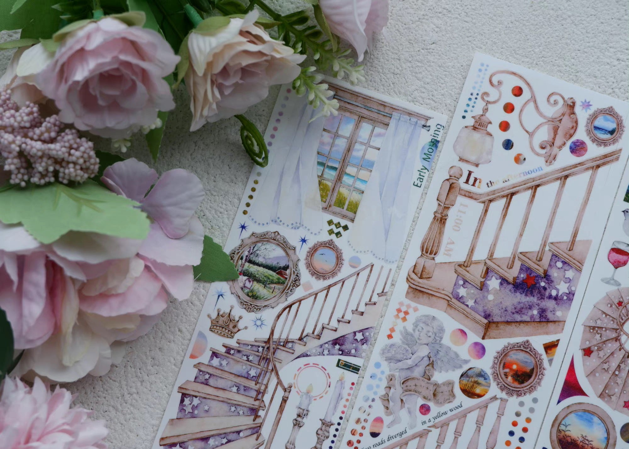 703 Studio Masking Tape: Stairway Through Space and Time