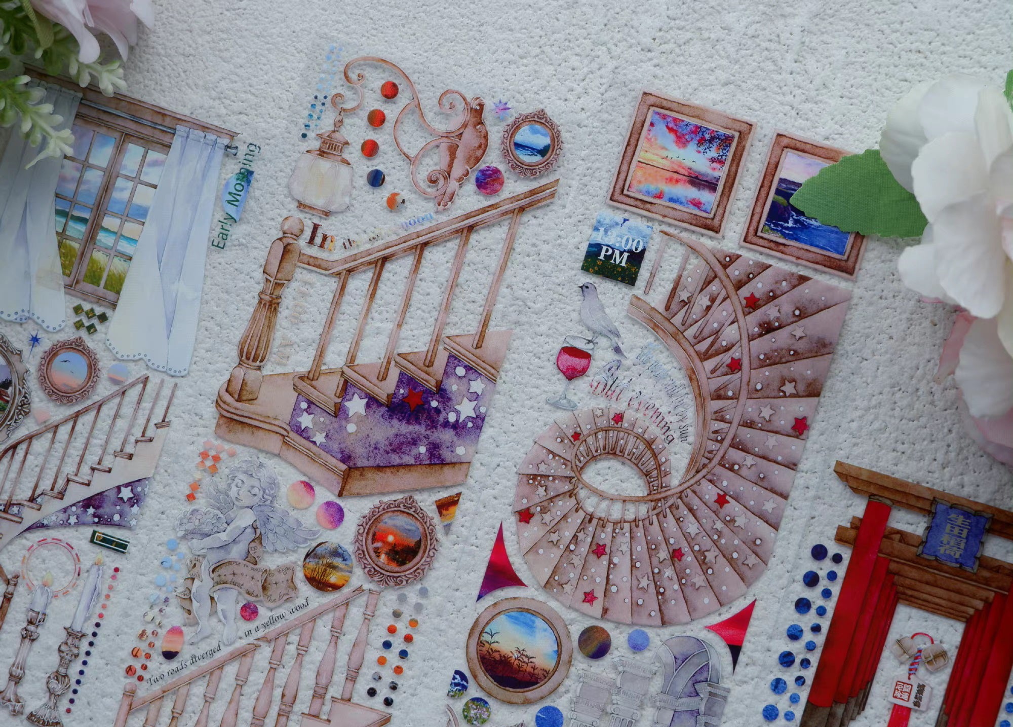 703 Studio Masking Tape: Stairway Through Space and Time