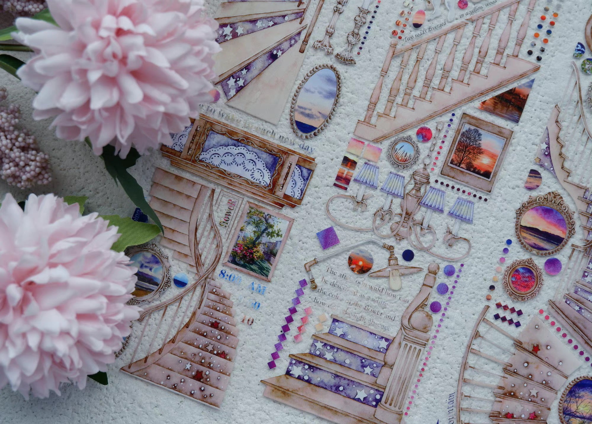 703 Studio Masking Tape: Stairway Through Space and Time