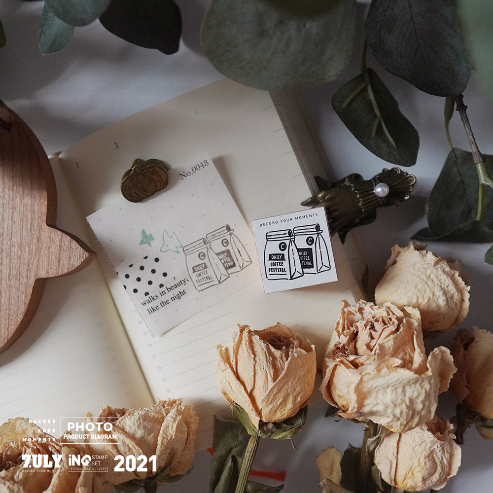 7ULY Rubber Stamp: Daily Life Series