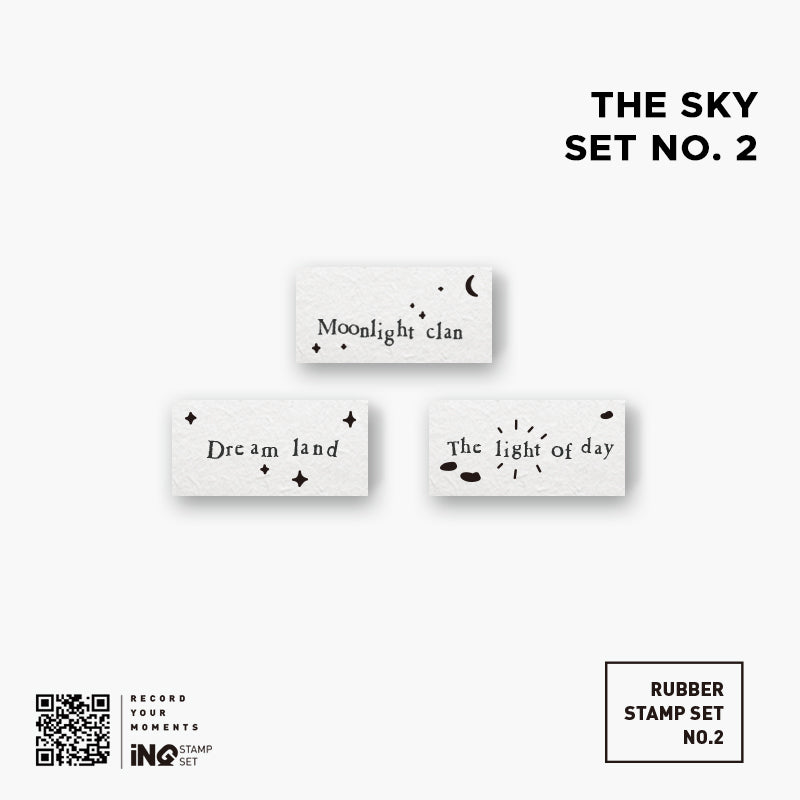 7ULY Rubber Stamp: Small Embellishment Series