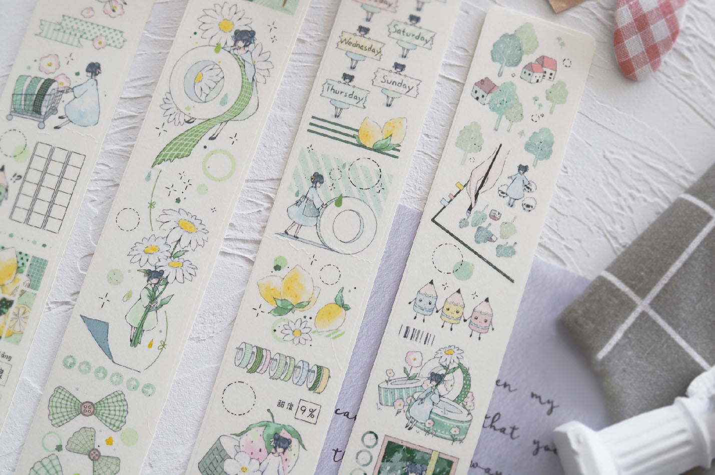 Nine to Nine Studio Masking Tape: Grassroots