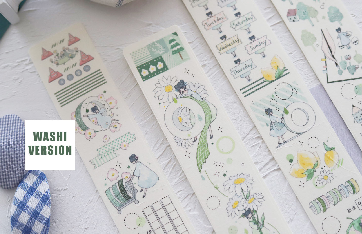 Nine to Nine Studio Masking Tape: Grassroots