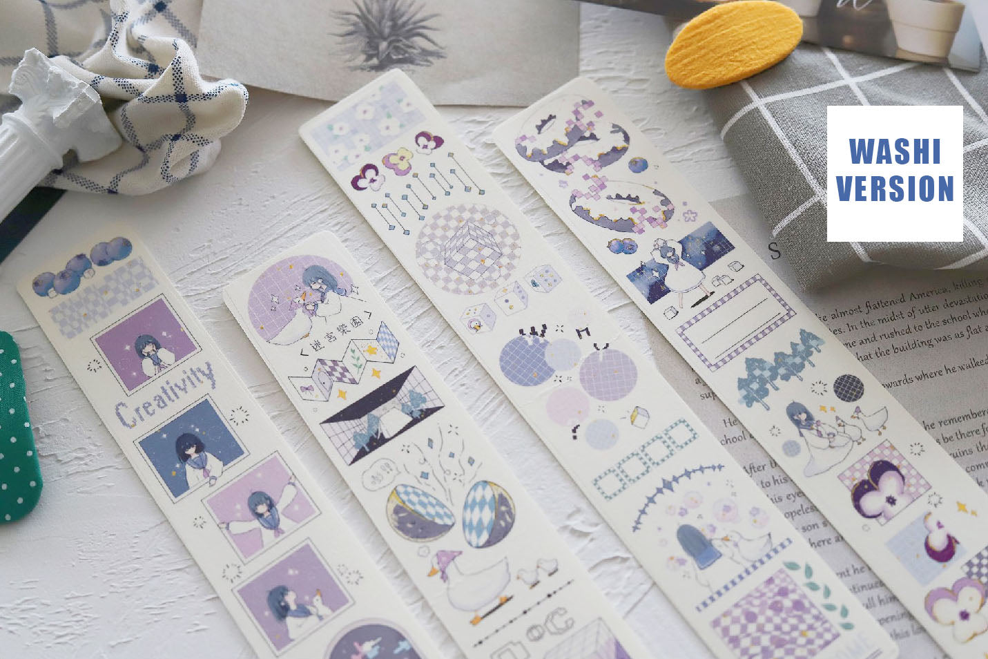 Nine to Nine Studio Masking Tape: Pixel Planet