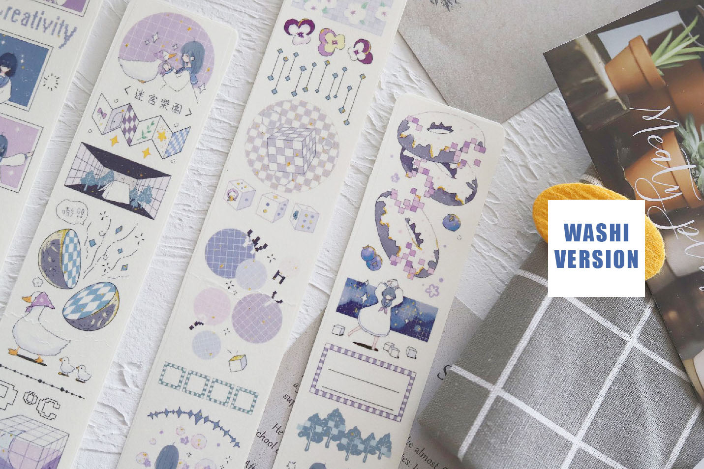 Nine to Nine Studio Masking Tape: Pixel Planet