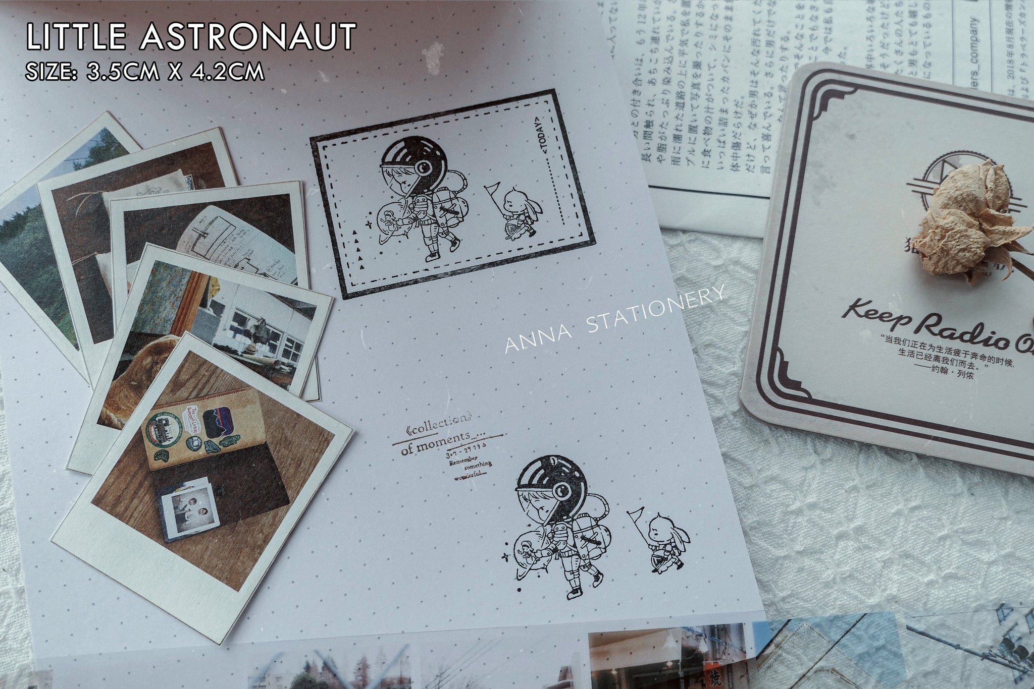 Anna Stationery: Anna's Daily Life Series Stamps