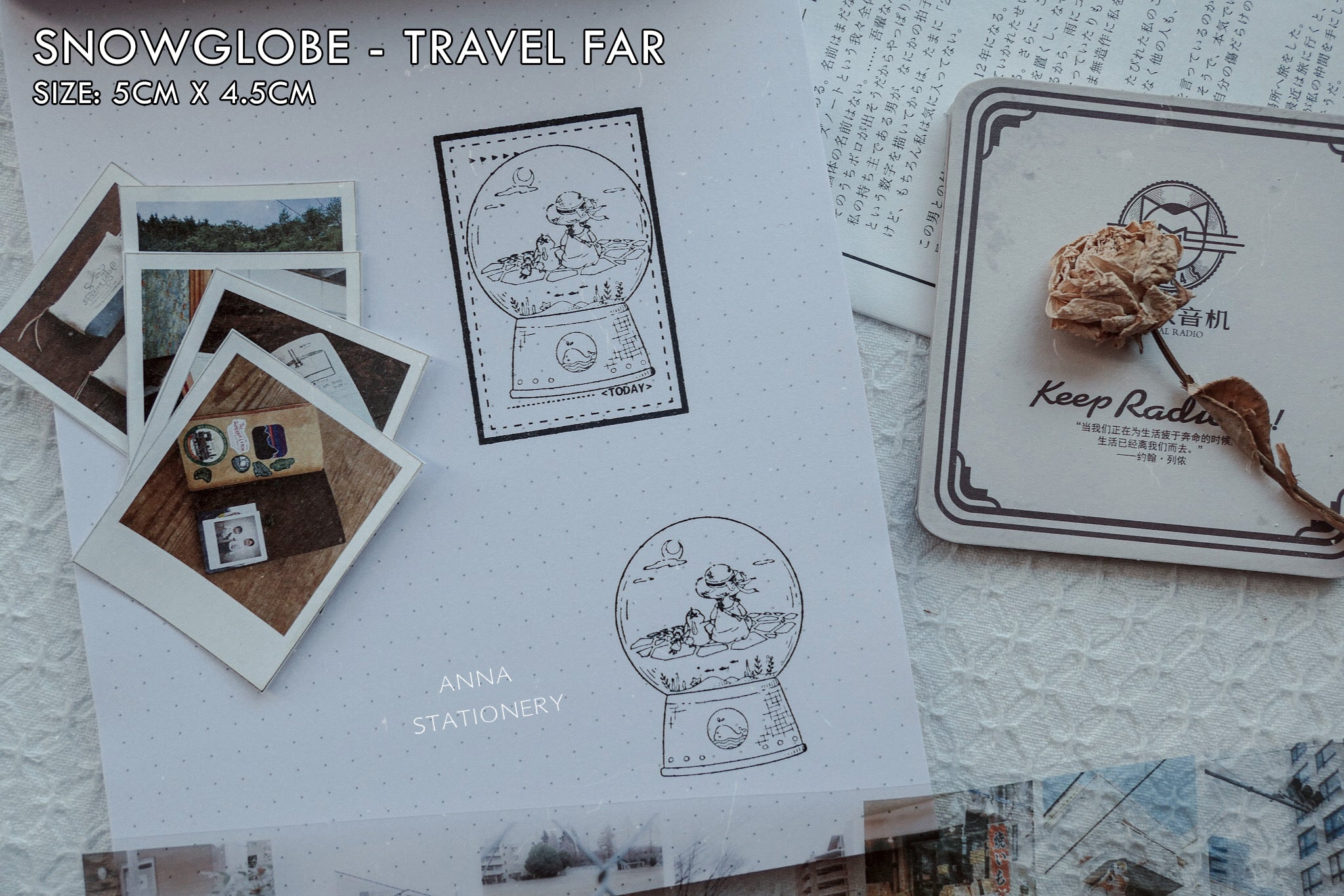 Anna Stationery: Anna's Daily Life Series Stamps