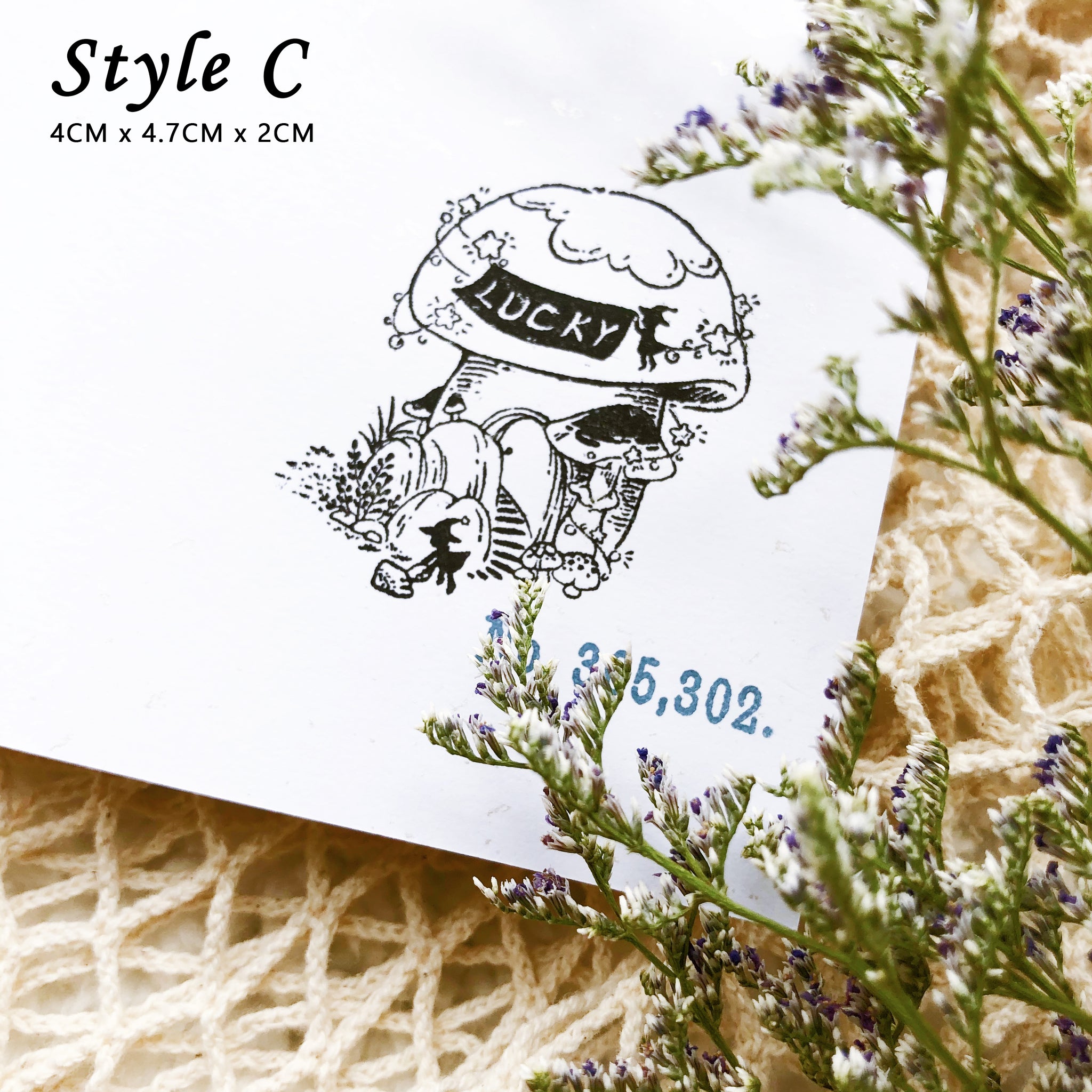 Anna Stationery: Mushroom Fairy Series Stamps