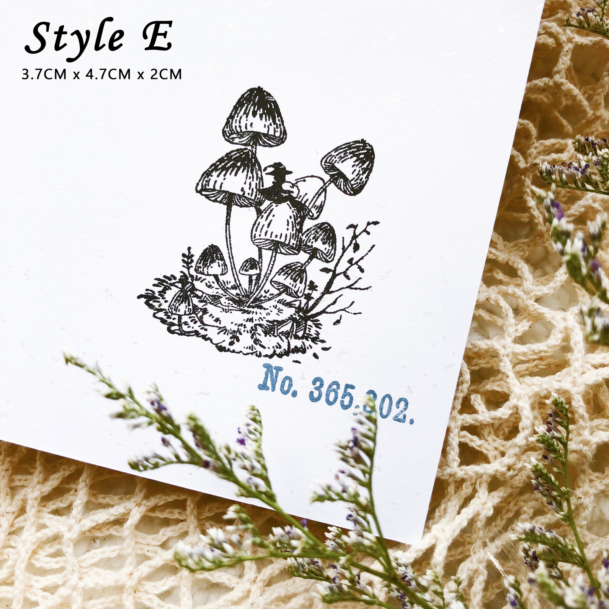 Anna Stationery: Mushroom Fairy Series Stamps