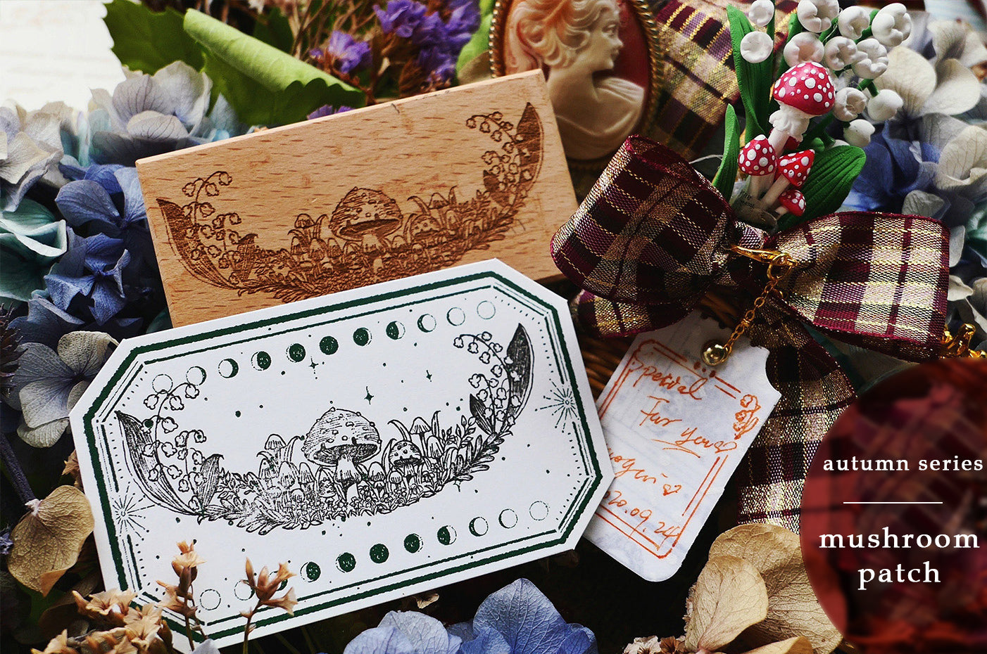 Autumn Series Original Design Rubber Stamp