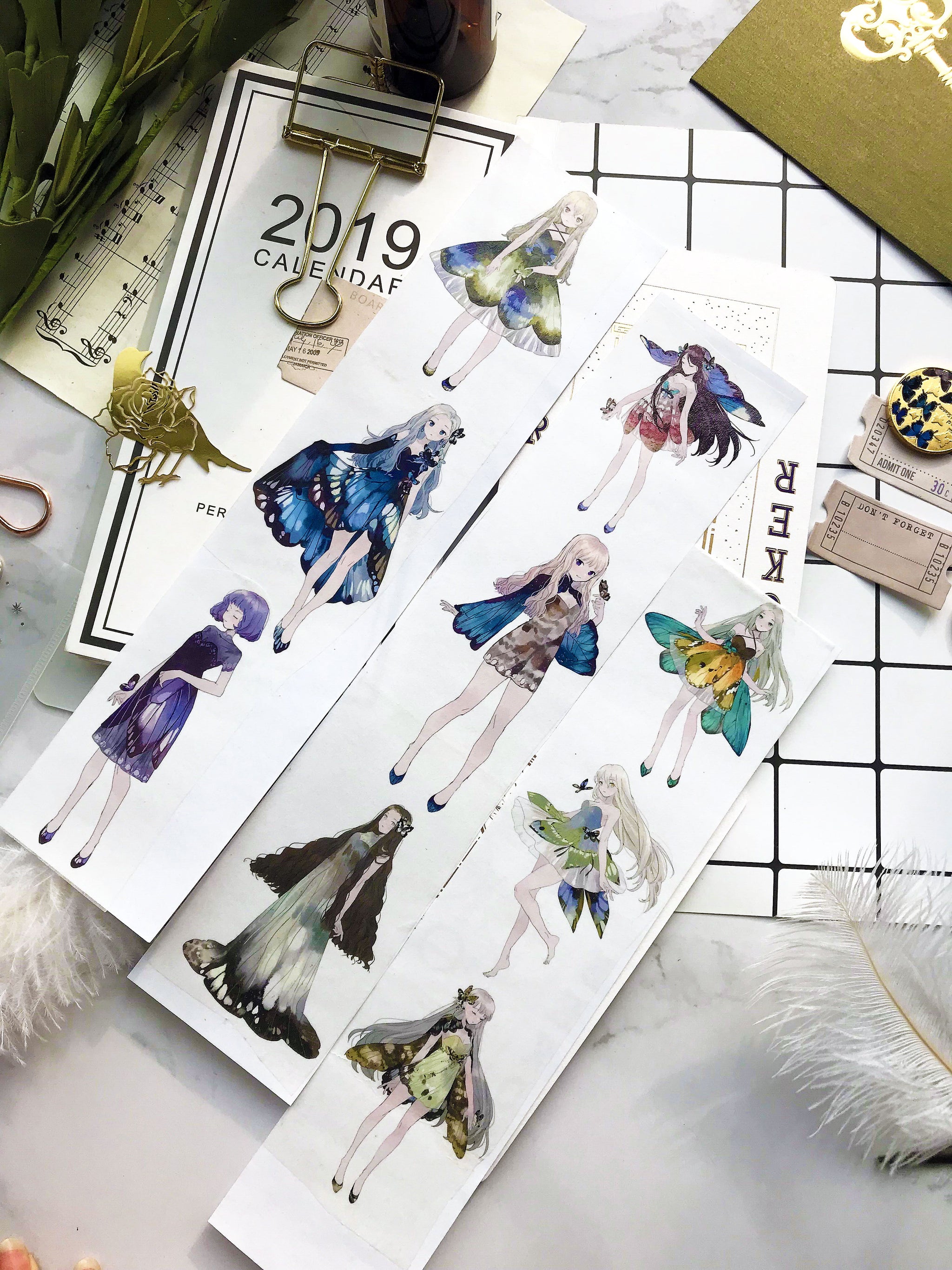 Burn After Reading: Butterfly Veil Masking Tape