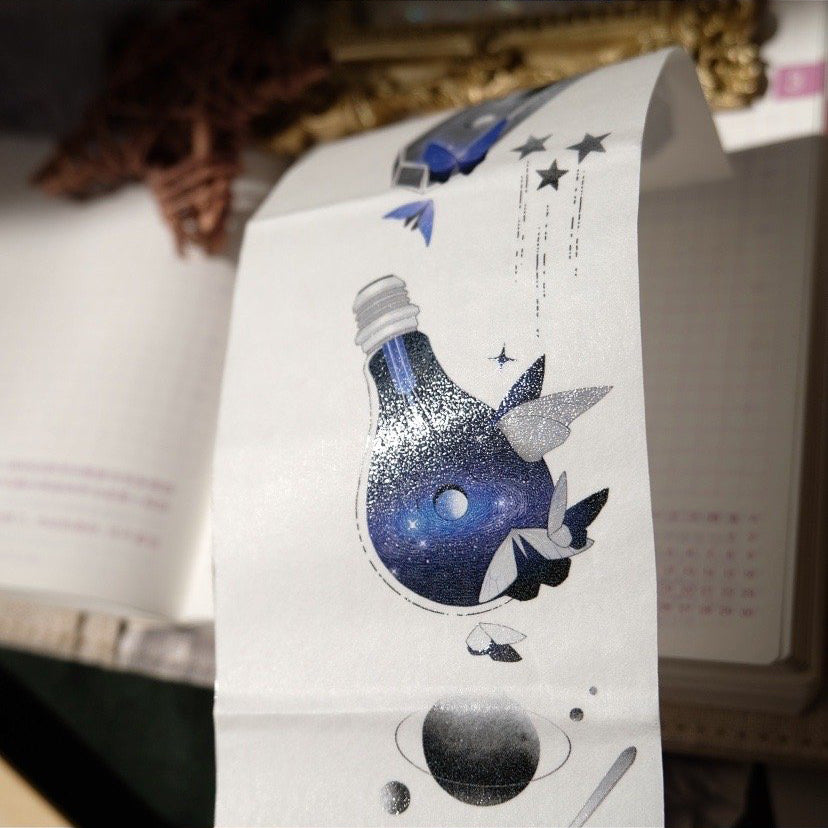 Burn After Reading: Cosmic Butterfly Masking Tape