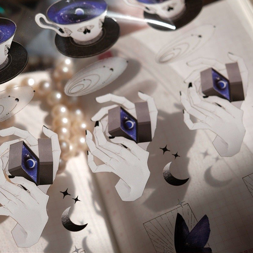 Burn After Reading: Cosmic Butterfly Masking Tape