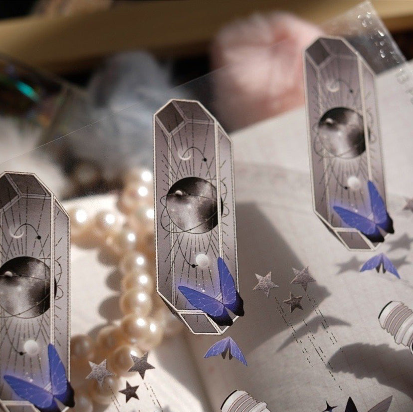 Burn After Reading: Cosmic Butterfly Masking Tape