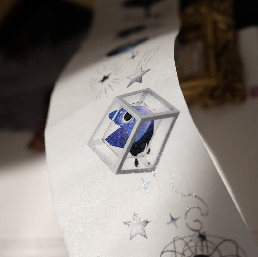 Burn After Reading: Cosmic Butterfly Masking Tape