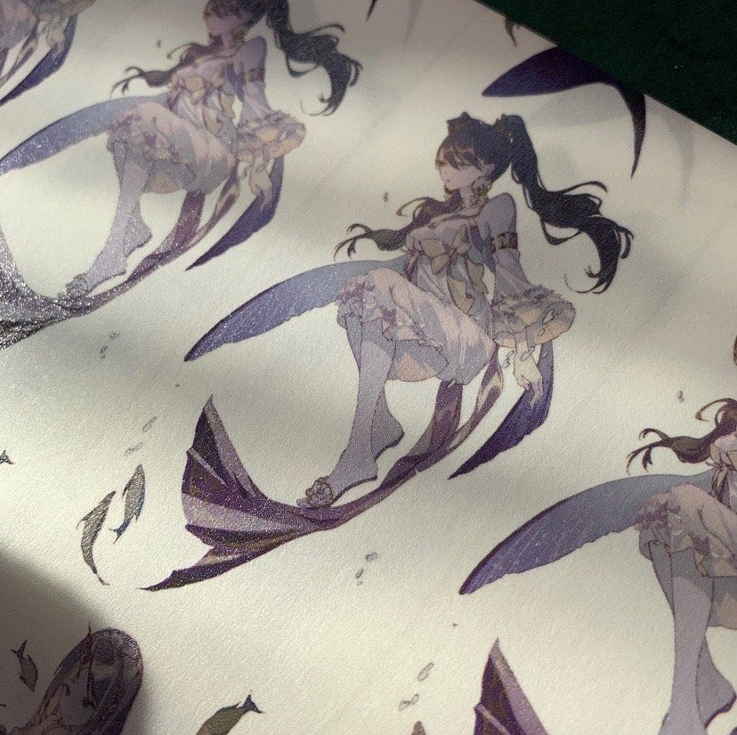 Burn After Reading: Deep Sea Mermaid Masking Tape