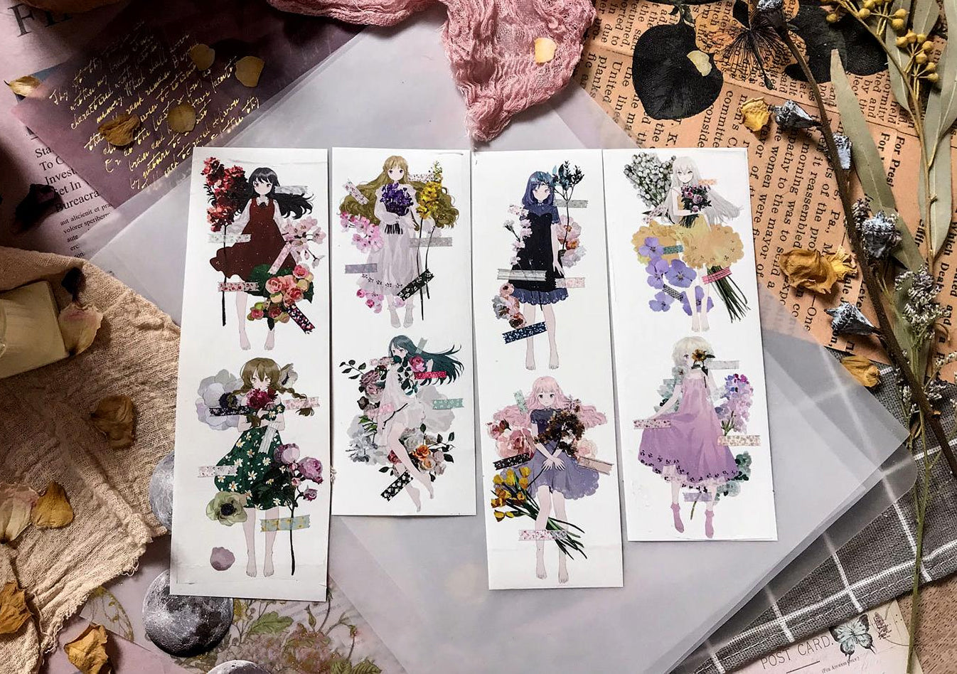Burn After Reading: Flower Collection Masking Tape