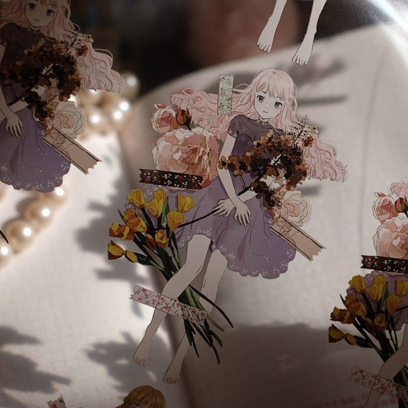 Burn After Reading: Flower Collection Masking Tape