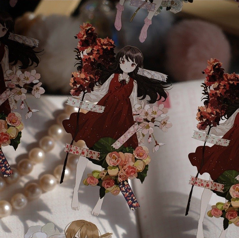Burn After Reading: Flower Collection Masking Tape