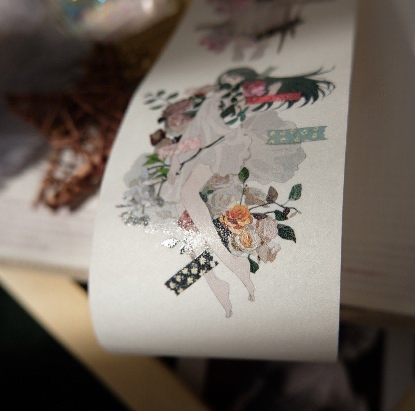 Burn After Reading: Flower Collection Masking Tape