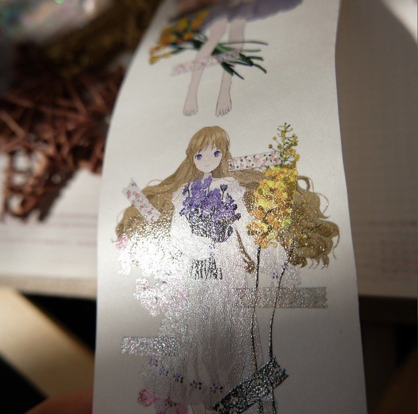 Burn After Reading: Flower Collection Masking Tape