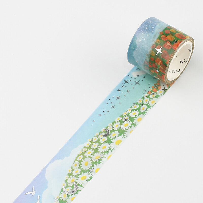 BGM Washi Tape: Flower Field