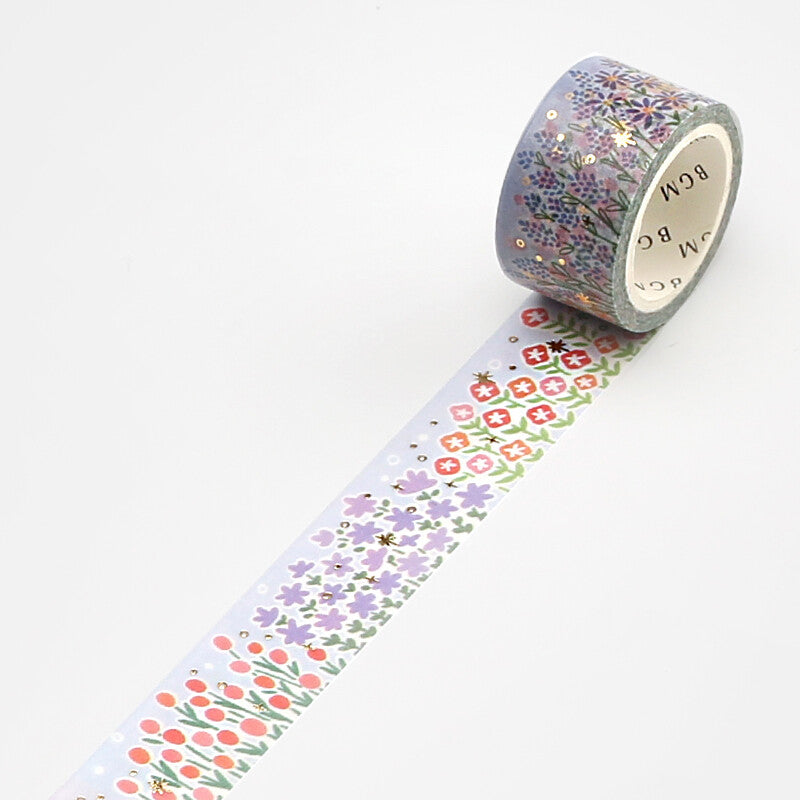 BGM Washi Tape: Flower Garden