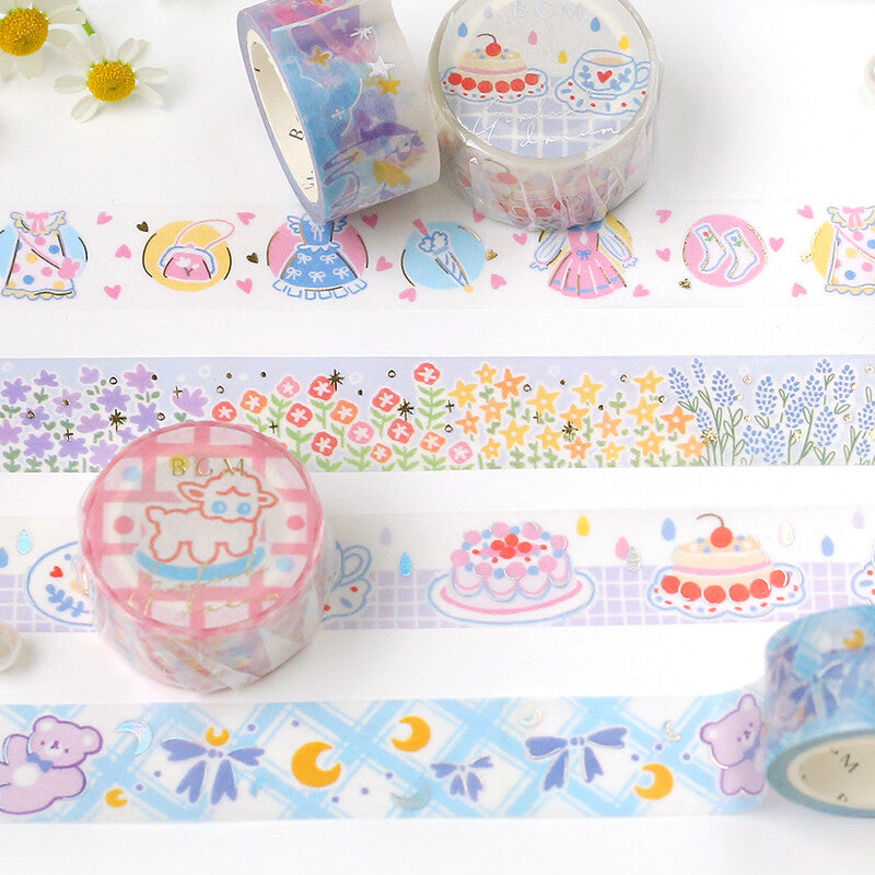 BGM Washi Tape: Flower Garden