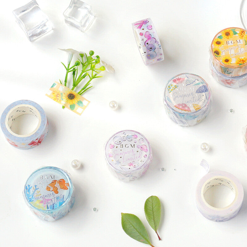 BGM Washi Tape: Goldfish