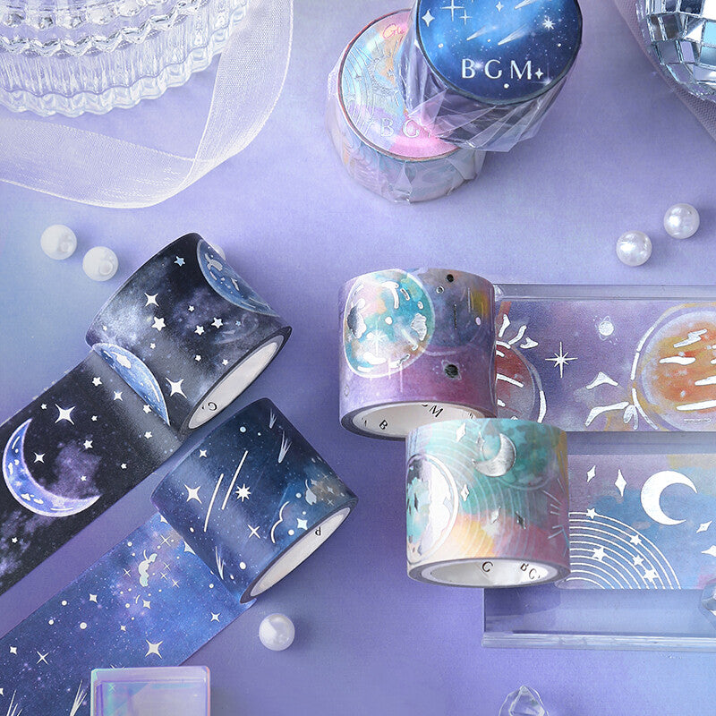 BGM Washi Tape: Moon Phases