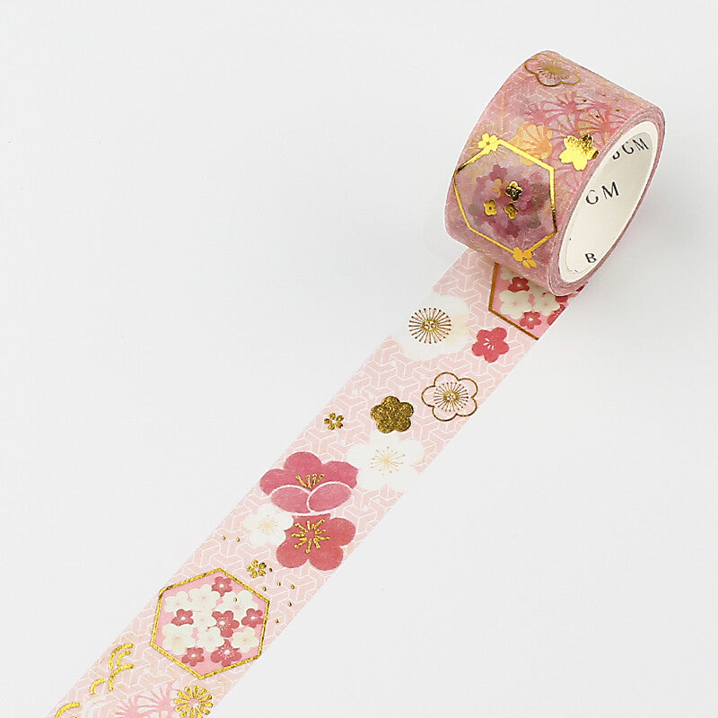 BGM Washi Tape: Plum Blossom