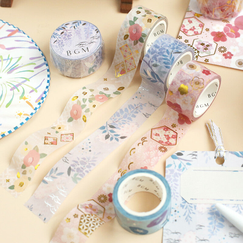BGM Washi Tape: Plum Blossom