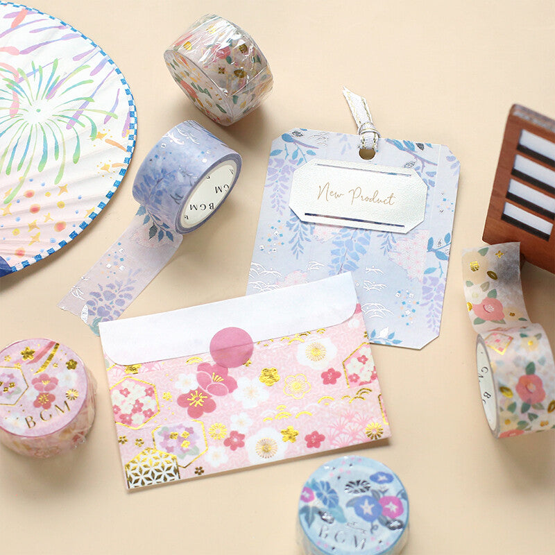 BGM Washi Tape: Plum Blossom