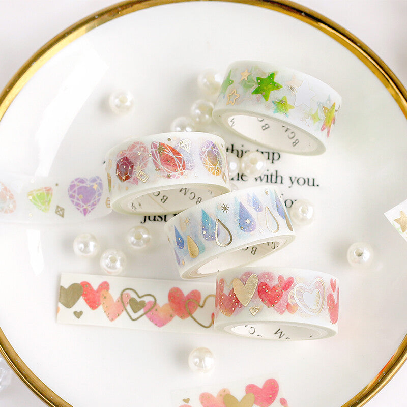 BGM Washi Tape: Colorful Drops