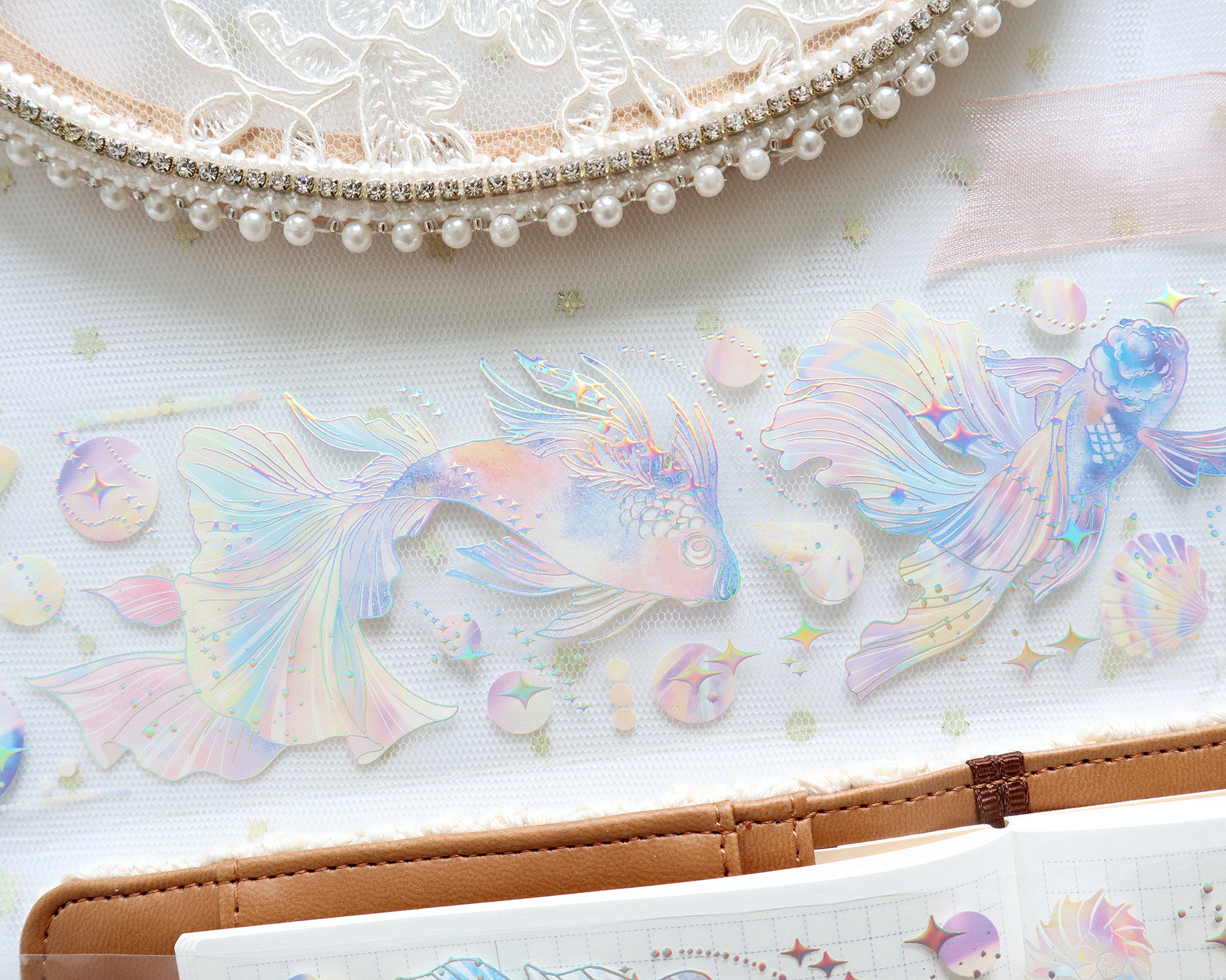 Belong to You Masking Tape: Crystal Betta Fish