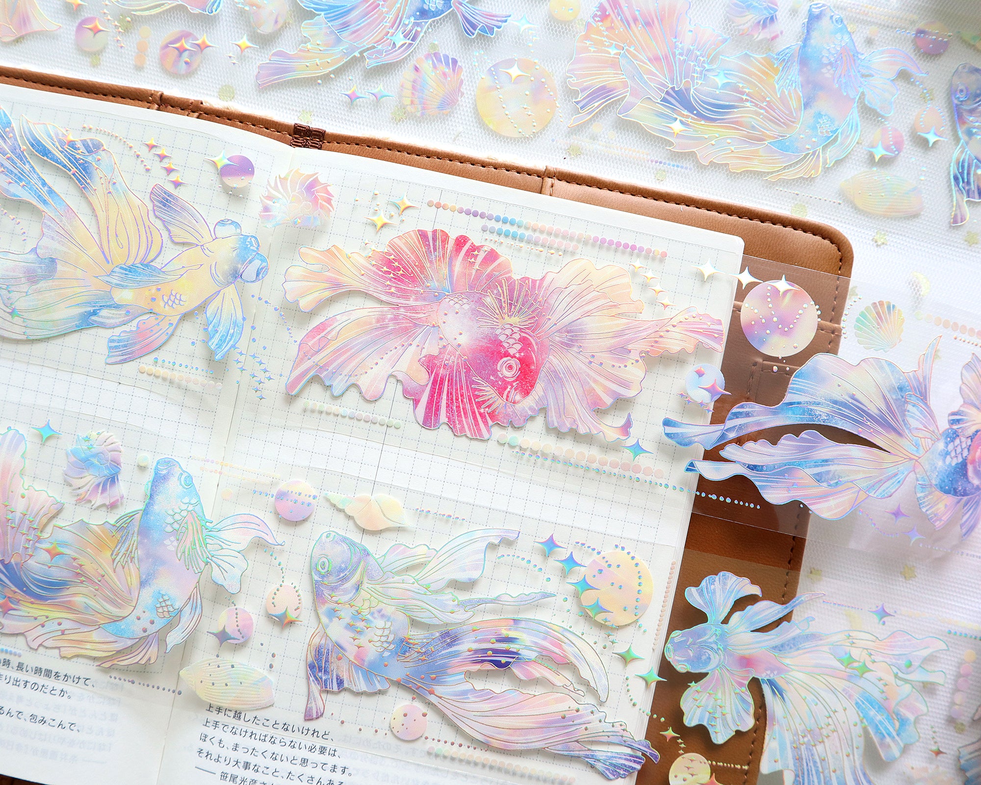 Belong to You Masking Tape: Crystal Betta Fish